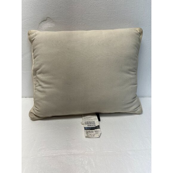 J.C. Penney Tea Party‎ Tapestry Pillow 18"x12" Hand/Spot Clean - Picture 3 of 10